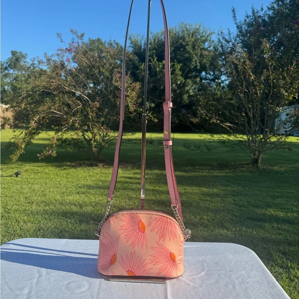 Kate Spade Spencer Falling Flowers Small Dome Crossbody - Picture 4 of 13